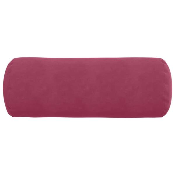 Grote foto vidaxl bolster kussens 2 pcs wijnrood 25 x 70 cm katoen stof huis en inrichting woningdecoratie