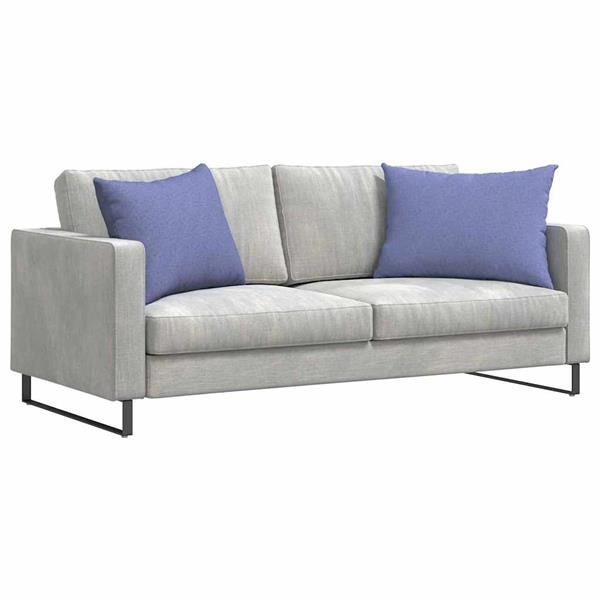 Grote foto vidaxl sofa kussens 2 pcs blauw 70 x 50 cm stof huis en inrichting woningdecoratie