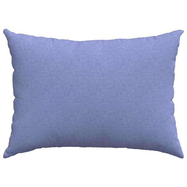 Grote foto vidaxl sofa kussens 2 pcs blauw 70 x 50 cm stof huis en inrichting woningdecoratie