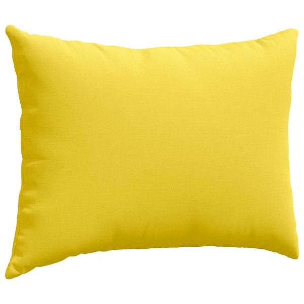 Grote foto vidaxl sofa kussens 2 pcs lichtgeel 70 x 50 cm stof huis en inrichting woningdecoratie