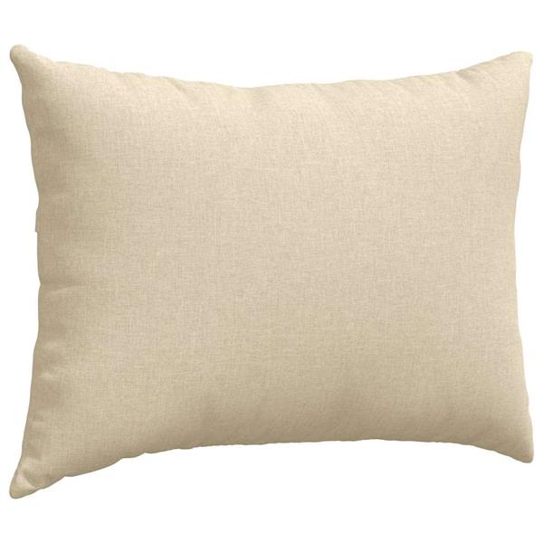 Grote foto vidaxl sofa kussens 2 pcs cr me 70 x 50 cm stof huis en inrichting woningdecoratie