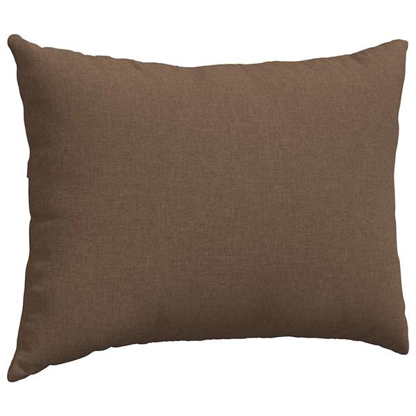 Grote foto vidaxl sofa kussens 2 pcs bruin 70 x 50 cm stof huis en inrichting woningdecoratie