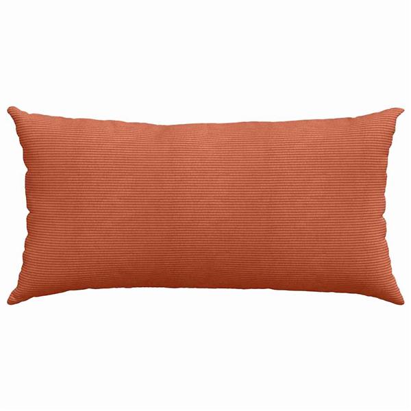 Grote foto vidaxl sofa kussens 2 pcs rood oranje 80 x 40 cm katoen stof huis en inrichting woningdecoratie