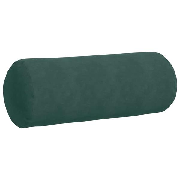 Grote foto vidaxl bolster kussens 2 pcs donkergroen 25 x 70 cm katoen stof huis en inrichting woningdecoratie