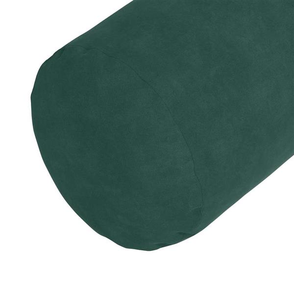 Grote foto vidaxl bolster kussens 2 pcs donkergroen 25 x 70 cm katoen stof huis en inrichting woningdecoratie
