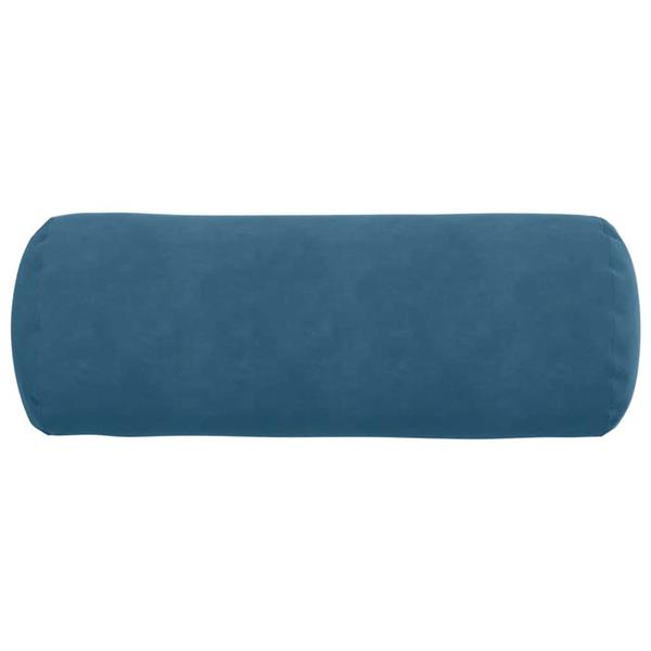 Grote foto vidaxl bolster kussens 2 pcs blauw 25 x 70 cm katoen stof huis en inrichting woningdecoratie