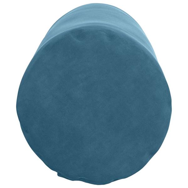 Grote foto vidaxl bolster kussens 2 pcs blauw 25 x 70 cm katoen stof huis en inrichting woningdecoratie