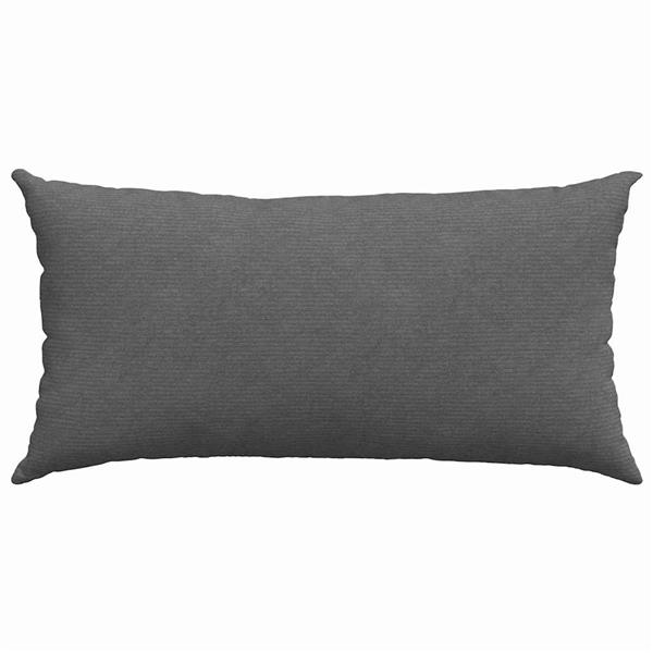 Grote foto vidaxl sofa kussens 2 pcs donkergrijs 80 x 40 cm katoen stof huis en inrichting woningdecoratie