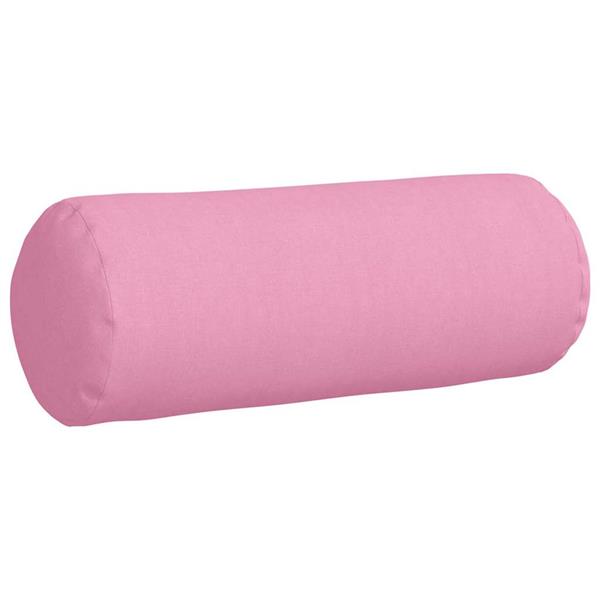 Grote foto vidaxl bolster kussens 2 pcs roze 25 x 70 cm stof huis en inrichting woningdecoratie