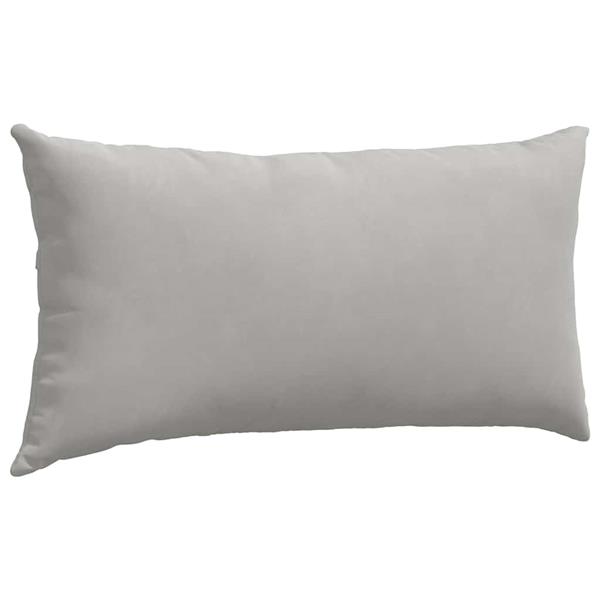 Grote foto vidaxl sofa kussens 2 pcs lichtgrijs 80 x 40 cm stof huis en inrichting woningdecoratie