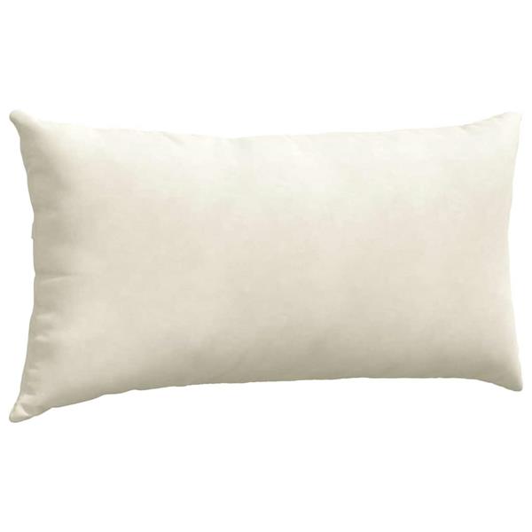 Grote foto vidaxl sofa kussens 2 pcs cr me 80 x 40 cm katoen stof huis en inrichting woningdecoratie