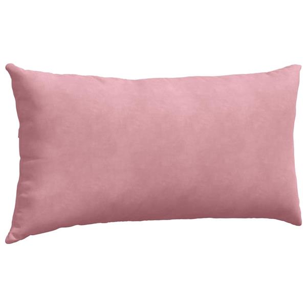 Grote foto vidaxl sofa kussens 2 pcs roze 80 x 40 cm katoen stof huis en inrichting woningdecoratie