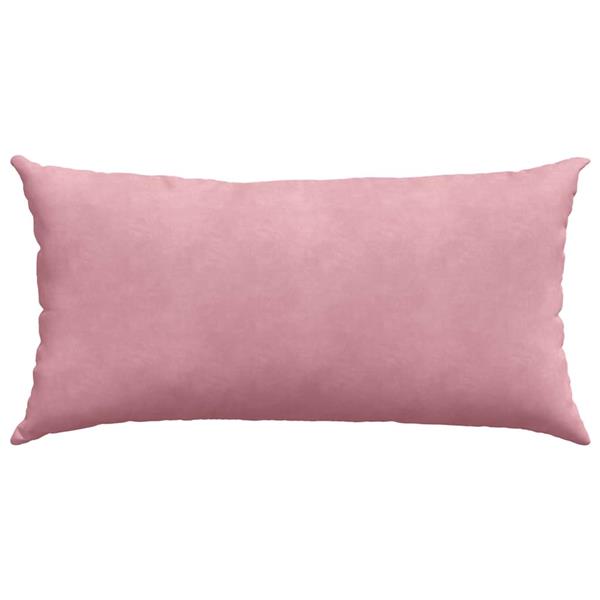 Grote foto vidaxl sofa kussens 2 pcs roze 80 x 40 cm katoen stof huis en inrichting woningdecoratie