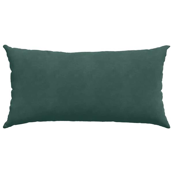 Grote foto vidaxl sofa kussens 2 pcs donkergroen 80 x 40 cm katoen stof huis en inrichting woningdecoratie