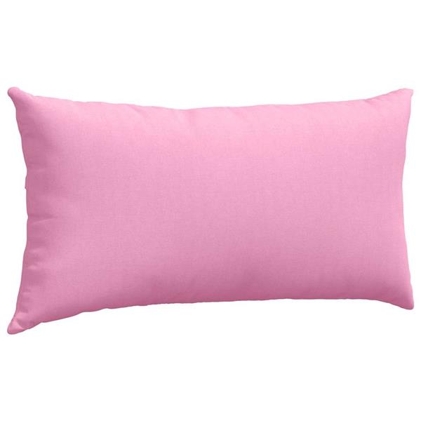 Grote foto vidaxl sofa kussens 2 pcs roze 80 x 40 cm stof huis en inrichting woningdecoratie