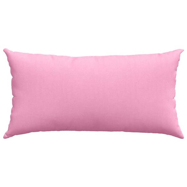Grote foto vidaxl sofa kussens 2 pcs roze 80 x 40 cm stof huis en inrichting woningdecoratie