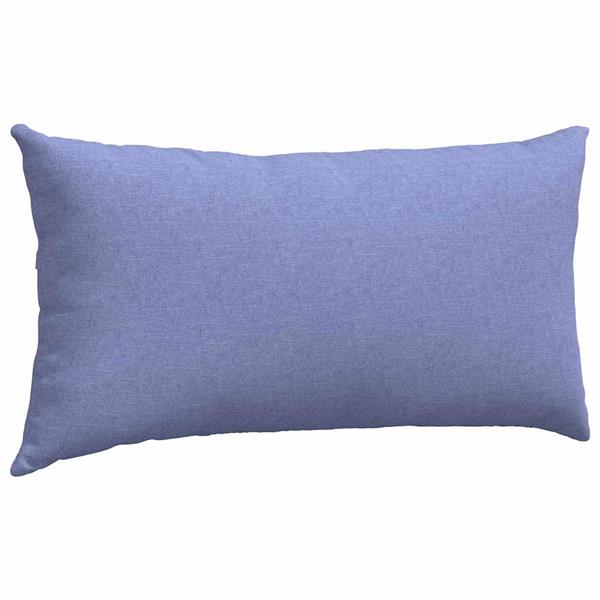 Grote foto vidaxl sofa kussens 2 pcs blauw 80 x 40 cm stof huis en inrichting woningdecoratie