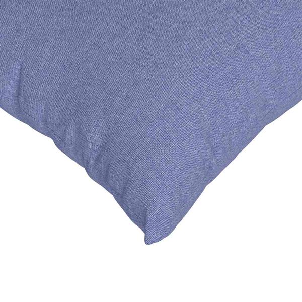 Grote foto vidaxl sofa kussens 2 pcs blauw 80 x 40 cm stof huis en inrichting woningdecoratie