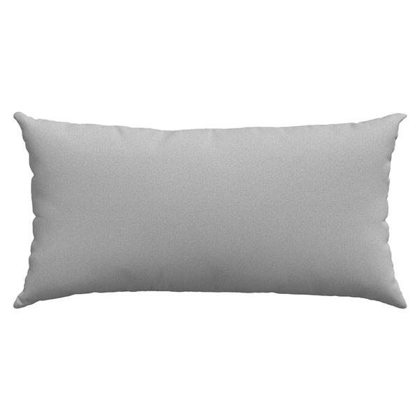 Grote foto vidaxl sofa kussens 2 pcs grijs 80 x 40 cm stof huis en inrichting woningdecoratie