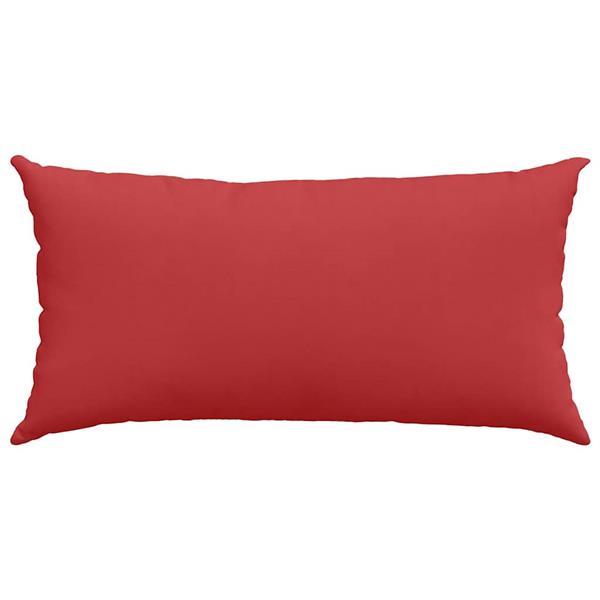 Grote foto vidaxl sofa kussens 2 pcs rood 80 x 40 cm stof huis en inrichting woningdecoratie