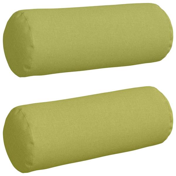 Grote foto vidaxl bolster kussens 2 pcs lichtgroen 25 x 70 cm stof huis en inrichting woningdecoratie