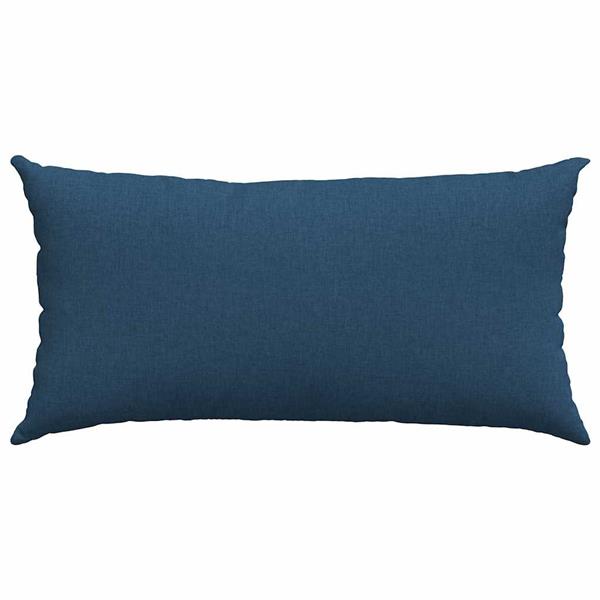 Grote foto vidaxl sofa kussens 2 pcs blauw 80 x 40 cm stof huis en inrichting woningdecoratie