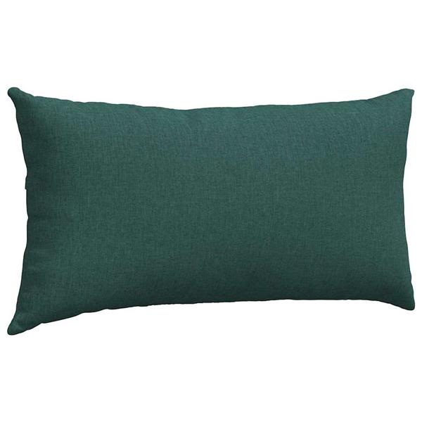 Grote foto vidaxl sofa kussens 2 pcs donkergroen 80 x 40 cm stof huis en inrichting woningdecoratie