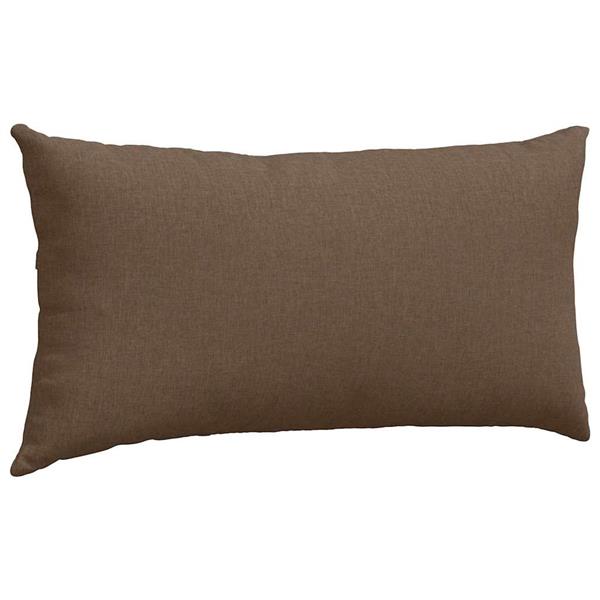 Grote foto vidaxl sofa kussens 2 pcs bruin 80 x 40 cm stof huis en inrichting woningdecoratie