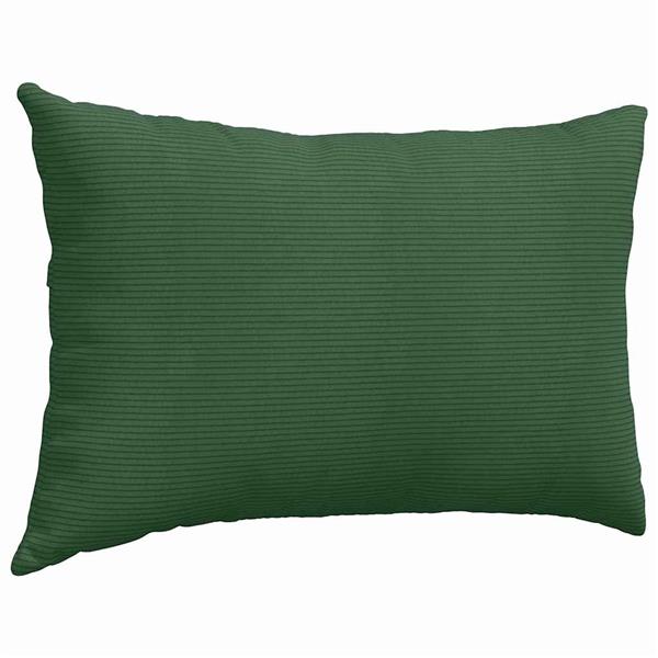Grote foto vidaxl sofa kussens 2 pcs donkergroen 60 x 40 cm katoen stof huis en inrichting woningdecoratie