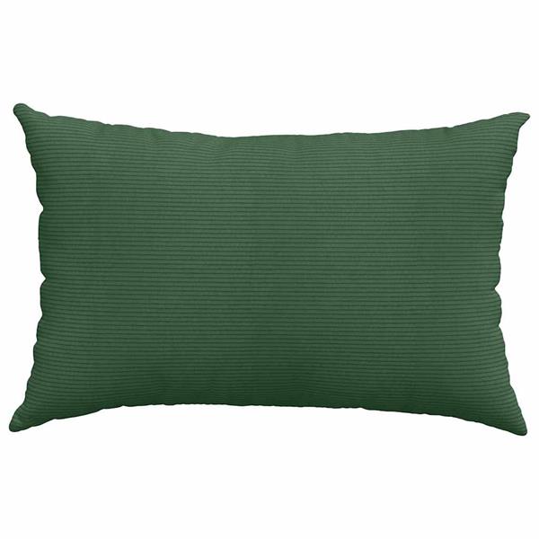 Grote foto vidaxl sofa kussens 2 pcs donkergroen 60 x 40 cm katoen stof huis en inrichting woningdecoratie