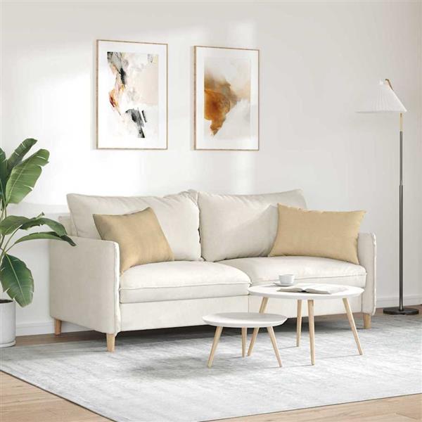 Grote foto vidaxl sofa kussens 2 pcs grijs groen 60 x 40 cm katoen stof huis en inrichting woningdecoratie