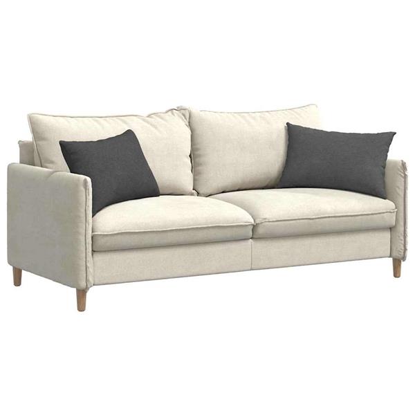 Grote foto vidaxl sofa kussens 2 pcs donkergrijs 60 x 40 cm katoen stof huis en inrichting woningdecoratie