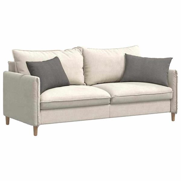 Grote foto vidaxl sofa kussens 2 pcs lichtgrijs 60 x 40 cm katoen stof huis en inrichting woningdecoratie
