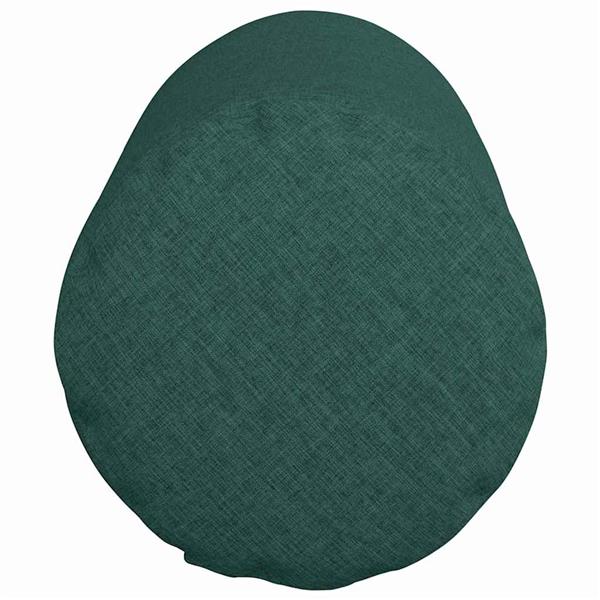 Grote foto vidaxl bolster kussens 2 pcs donkergroen 25 x 70 cm stof huis en inrichting woningdecoratie