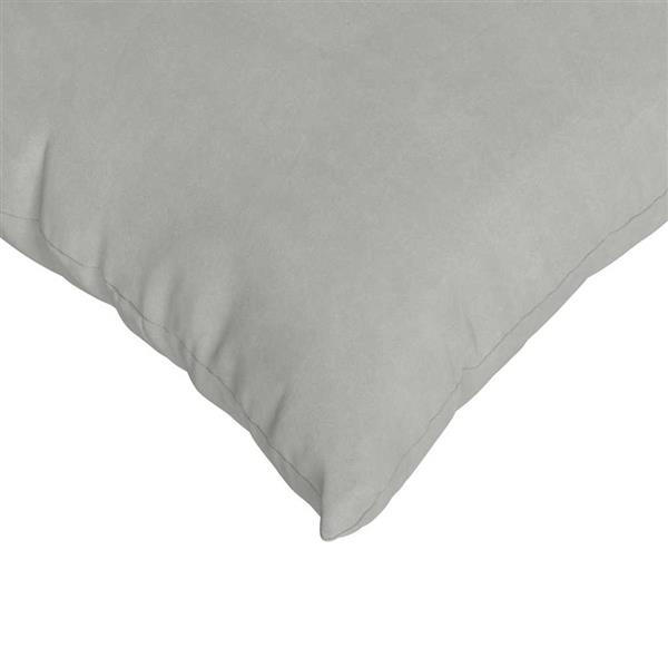 Grote foto vidaxl sofa kussens 2 pcs lichtgrijs 60 x 40 cm stof huis en inrichting woningdecoratie