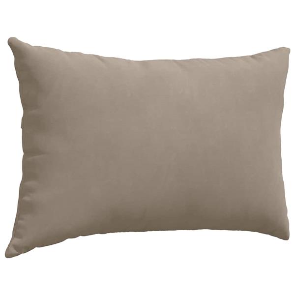 Grote foto vidaxl sofa kussens 2 pcs taupe 60 x 40 cm stof huis en inrichting woningdecoratie