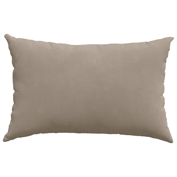 Grote foto vidaxl sofa kussens 2 pcs taupe 60 x 40 cm stof huis en inrichting woningdecoratie