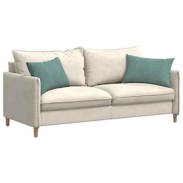 Grote foto vidaxl sofa kussens 2 pcs zeegroen 60 x 40 cm katoen stof huis en inrichting woningdecoratie