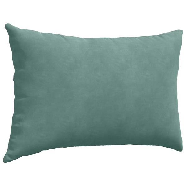 Grote foto vidaxl sofa kussens 2 pcs zeegroen 60 x 40 cm katoen stof huis en inrichting woningdecoratie
