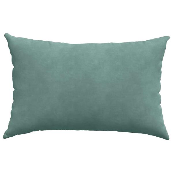 Grote foto vidaxl sofa kussens 2 pcs zeegroen 60 x 40 cm katoen stof huis en inrichting woningdecoratie