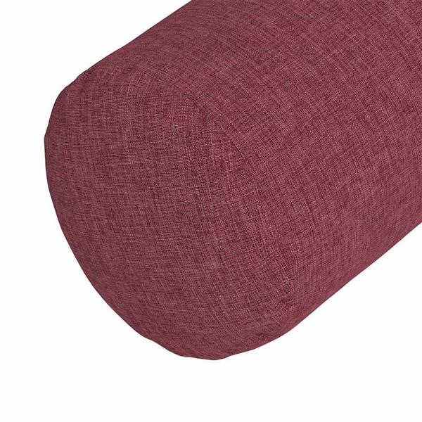 Grote foto vidaxl bolster kussens 2 pcs wijnrood 25 x 70 cm stof huis en inrichting woningdecoratie