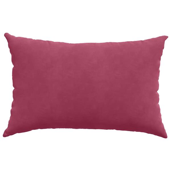 Grote foto vidaxl sofa kussens 2 pcs wijnrood 60 x 40 cm katoen stof huis en inrichting woningdecoratie