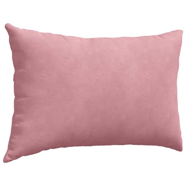 Grote foto vidaxl sofa kussens 2 pcs roze 60 x 40 cm katoen stof huis en inrichting woningdecoratie