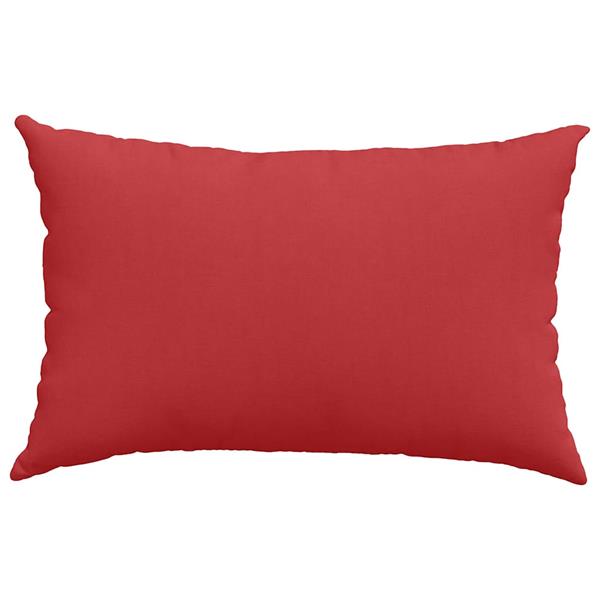 Grote foto vidaxl sofa kussens 2 pcs rood 60 x 40 cm stof huis en inrichting woningdecoratie