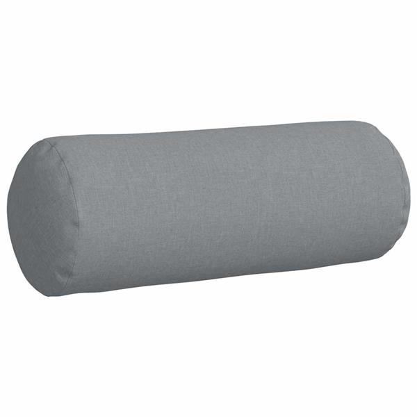 Grote foto vidaxl bolster kussens 2 pcs lichtgrijs 25 x 70 cm stof huis en inrichting woningdecoratie