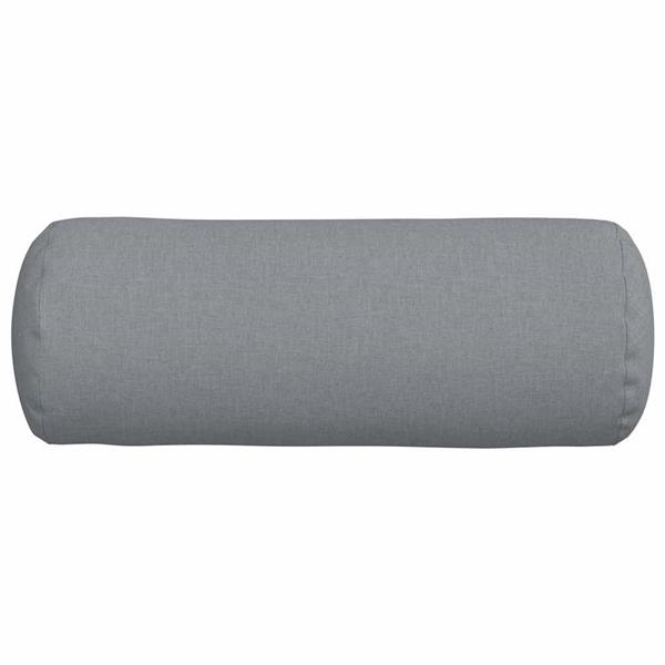 Grote foto vidaxl bolster kussens 2 pcs lichtgrijs 25 x 70 cm stof huis en inrichting woningdecoratie