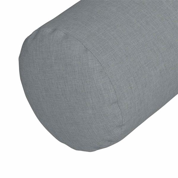 Grote foto vidaxl bolster kussens 2 pcs lichtgrijs 25 x 70 cm stof huis en inrichting woningdecoratie