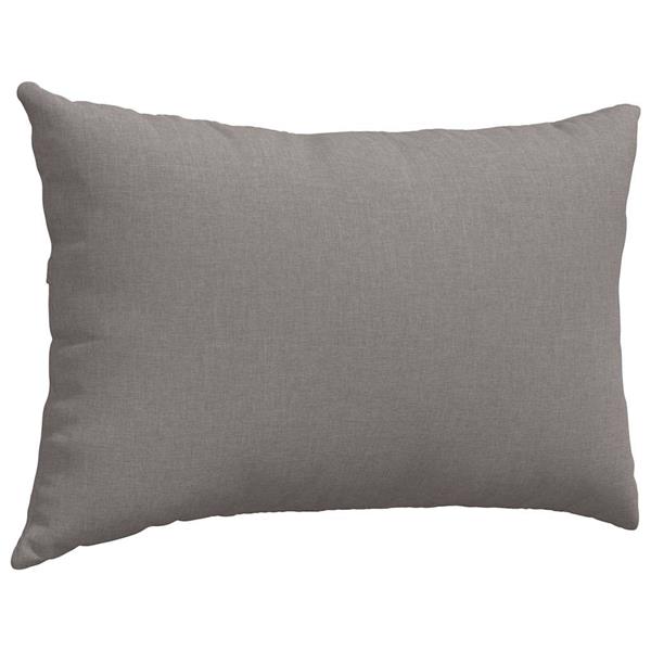 Grote foto vidaxl sofa kussens 2 pcs taupe 60 x 40 cm stof huis en inrichting woningdecoratie