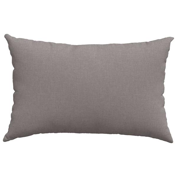 Grote foto vidaxl sofa kussens 2 pcs taupe 60 x 40 cm stof huis en inrichting woningdecoratie