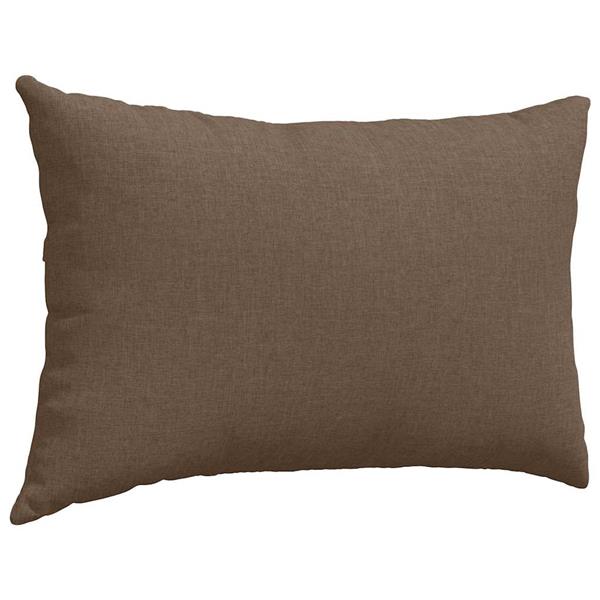 Grote foto vidaxl sofa kussens 2 pcs bruin 60 x 40 cm stof huis en inrichting woningdecoratie